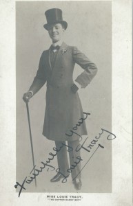 Louie Tracy, the dapper dandy boy.