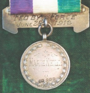WSPU hunger strike medal